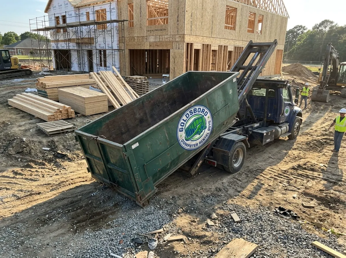 Protect Your Driveway During a Dumpster Rental | Goldsboro